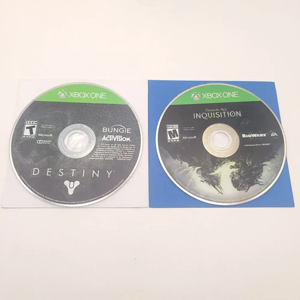 Xbox One Lot of 10 Games Call of Duty Anthem Destiny Dragon Age Borderlands
